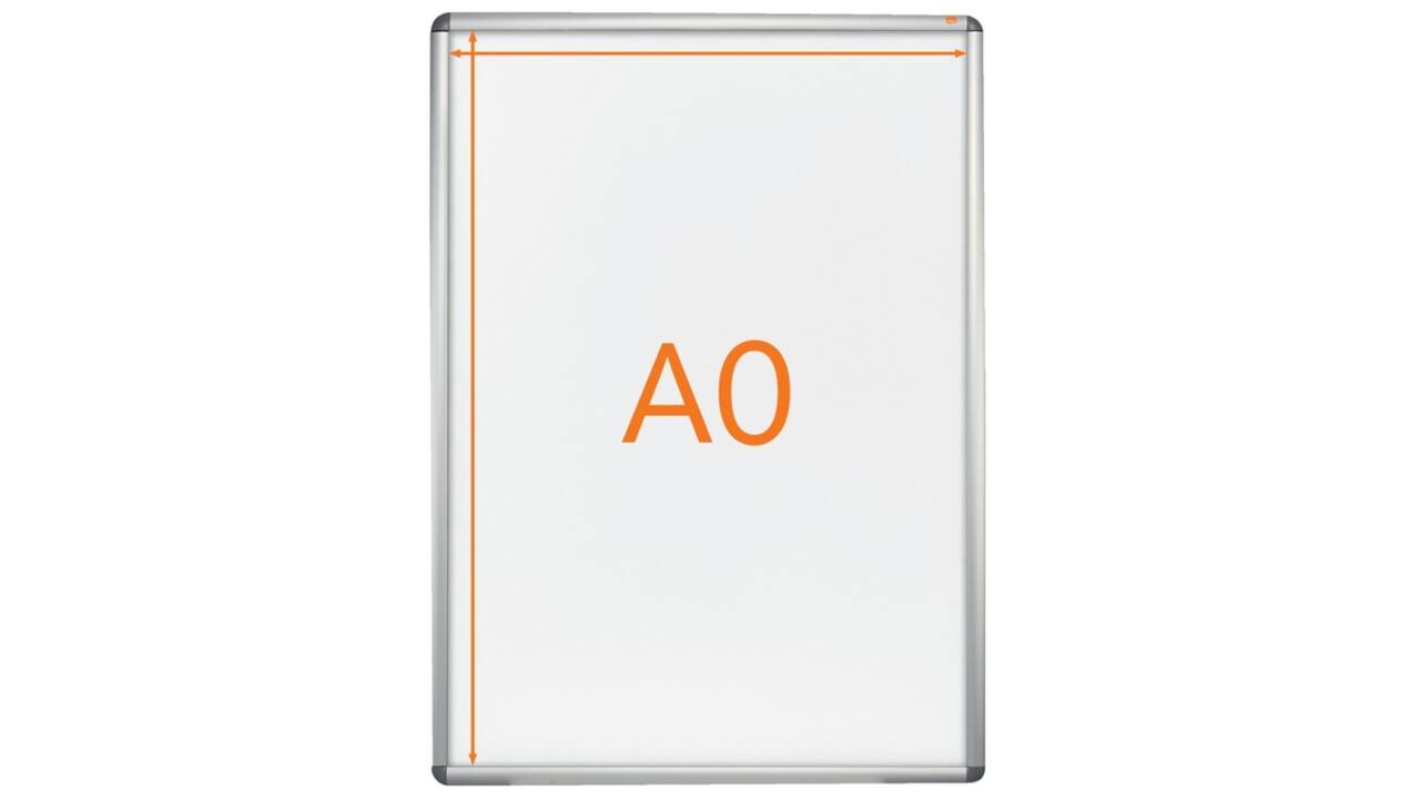 Kliklijst Nobo Essence A0 118x84,1cm aluminium
