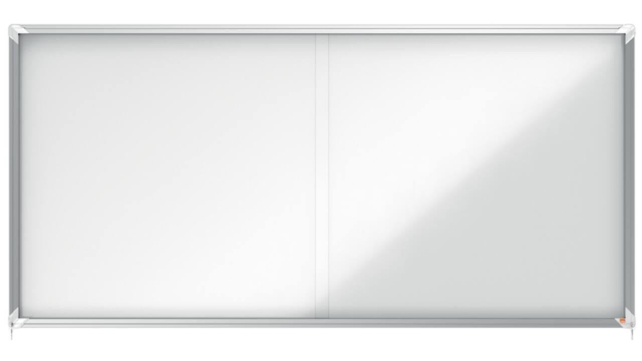 Binnenvitrine Nobo Premium Plus 27xA4 schuifdeur magnetisch