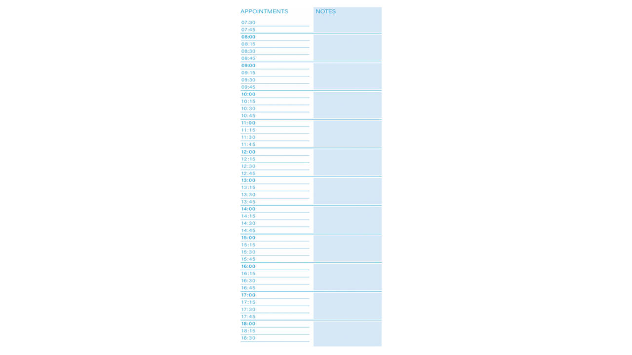 Things to do Djois Atlanta recycled papier Today 140x297mm 125vel 70gr blauw
