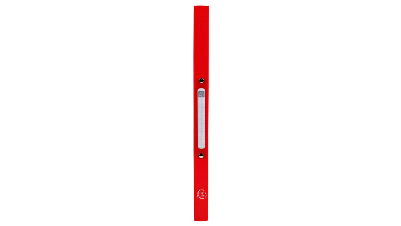 Ringband Exacompta A4 2-rings O-mech 15mm PP rood