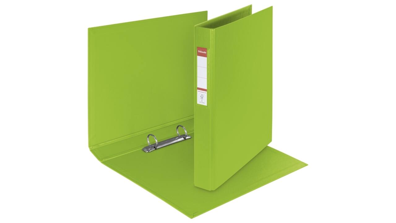 Ringband Esselte VIVIDA A4 25mm 30% gerecycled PP folie groen