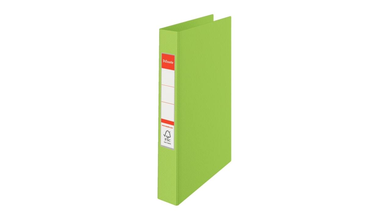 Ringband Esselte VIVIDA A4 25mm 30% gerecycled PP folie groen