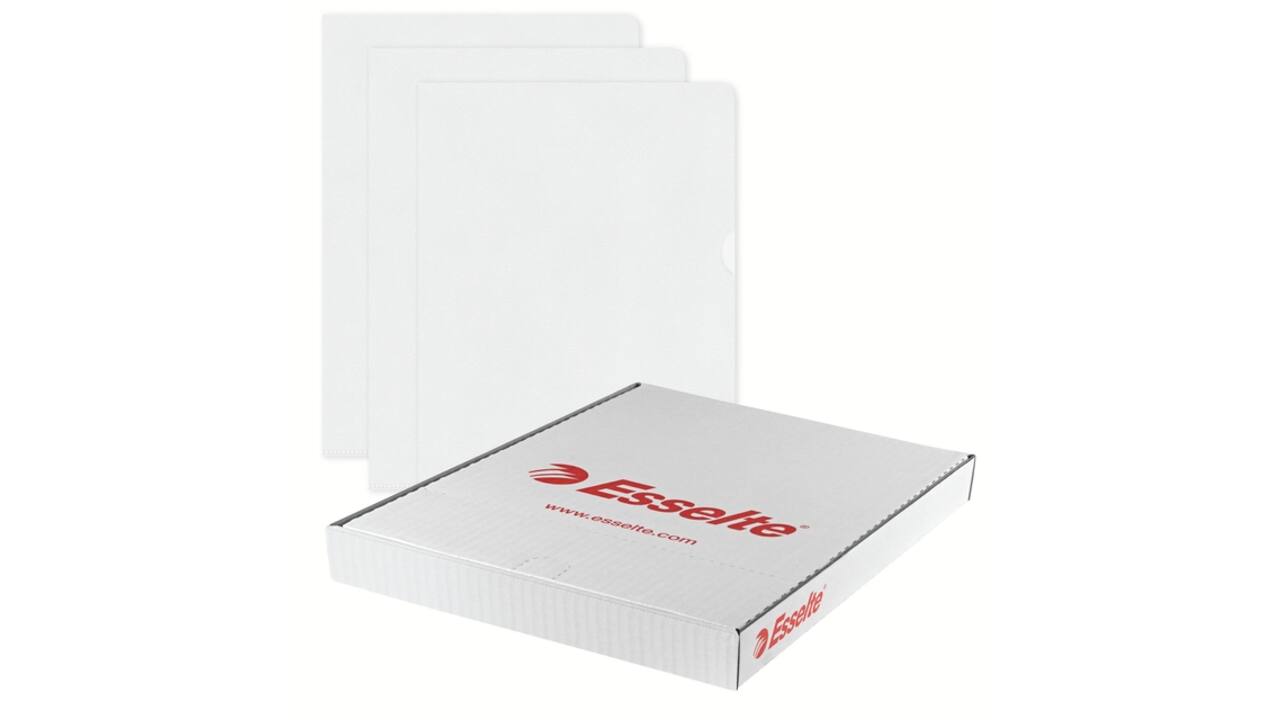 Showtas Esselte standaard 0,07mm PP A4 100 stuks