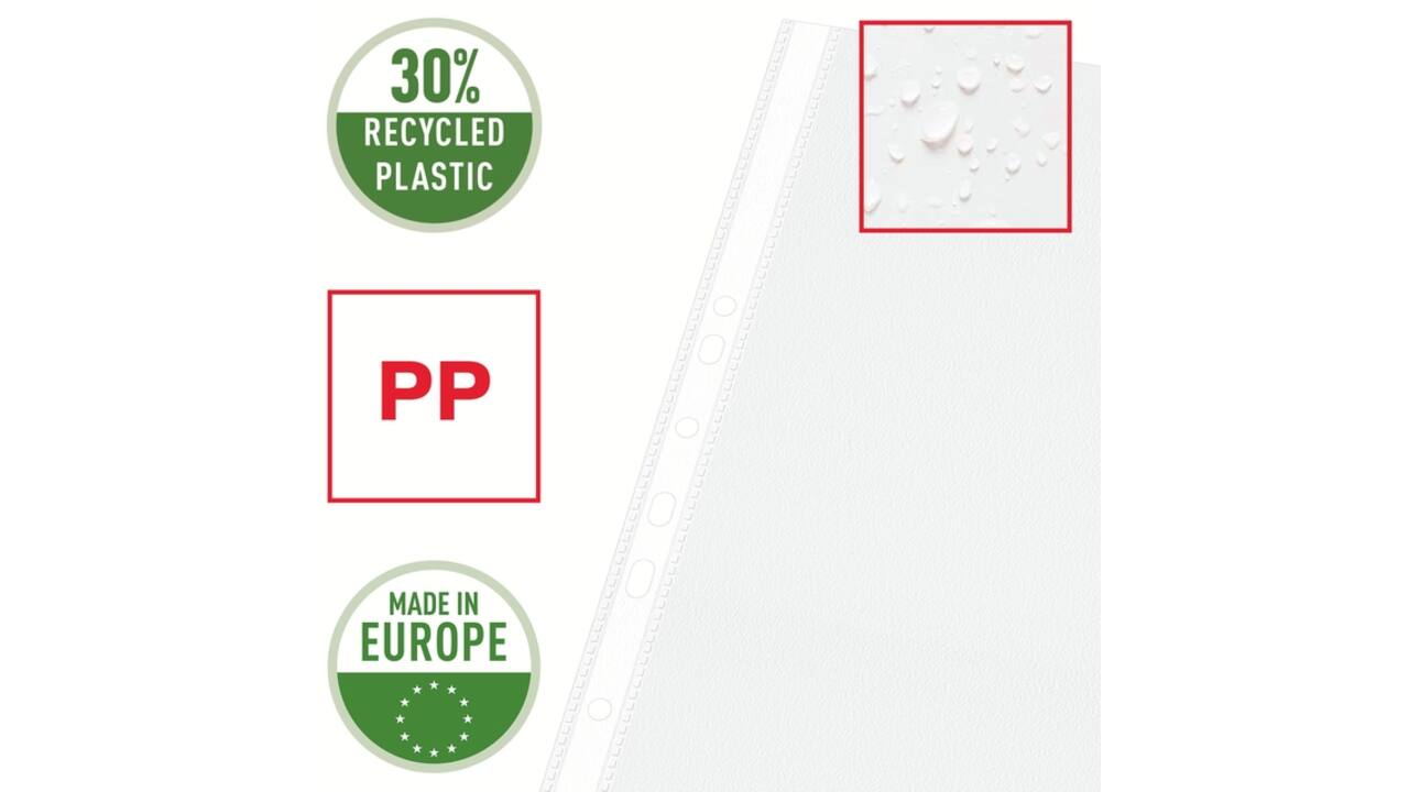 Showtas Esselte PP A3 recht 50 stuks