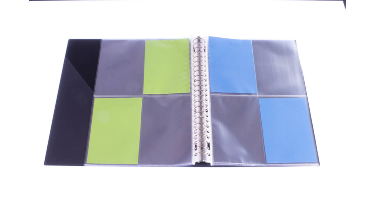 Fototas Multo A4 23-gaats 4-vaks 10X15cm PP transparant 10 stuks