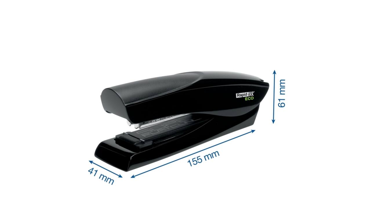 Nietmachine Rapid Fashion Eco full-strip 25 vel zwart