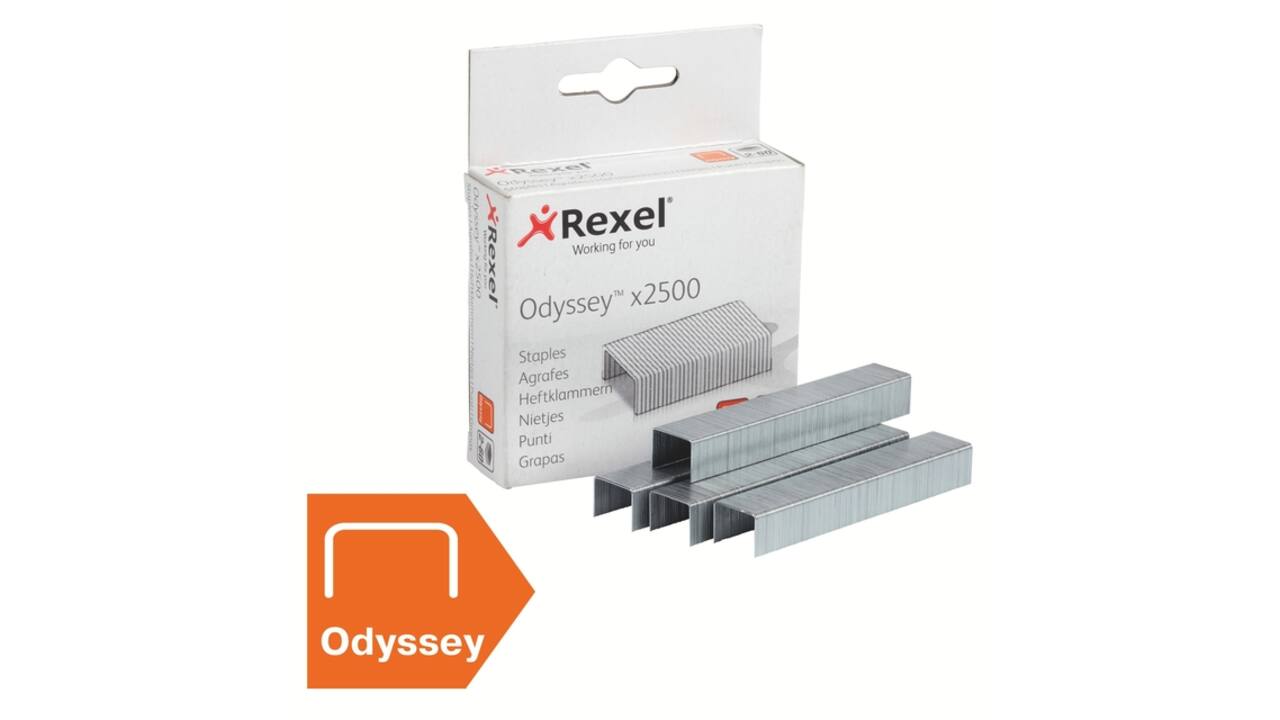 Blokhechter Rexel Odyssey max 60vel zilvergrijs