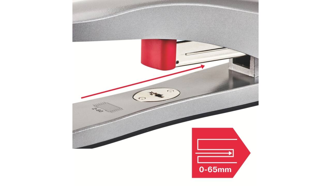 Blokhechter Rexel Odyssey max 60vel zilvergrijs