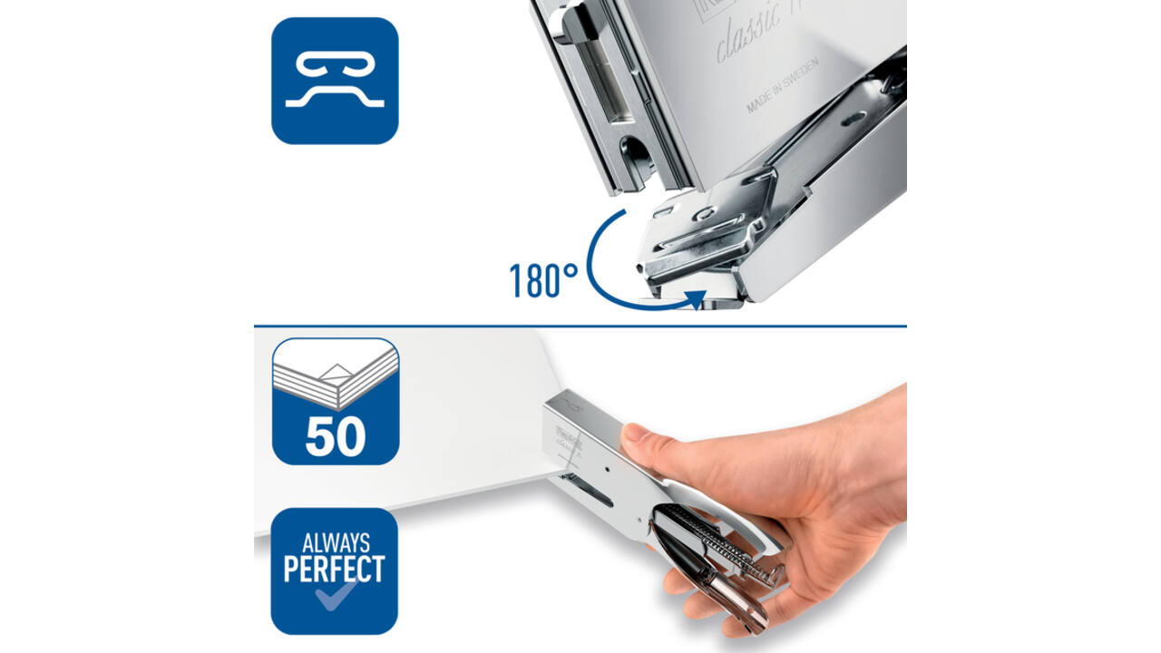 Niettang Rapid Classic K1 50 vel chroom