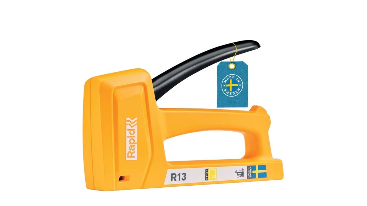 Nietpistool Rapid R13 13/4-10 ABS geel