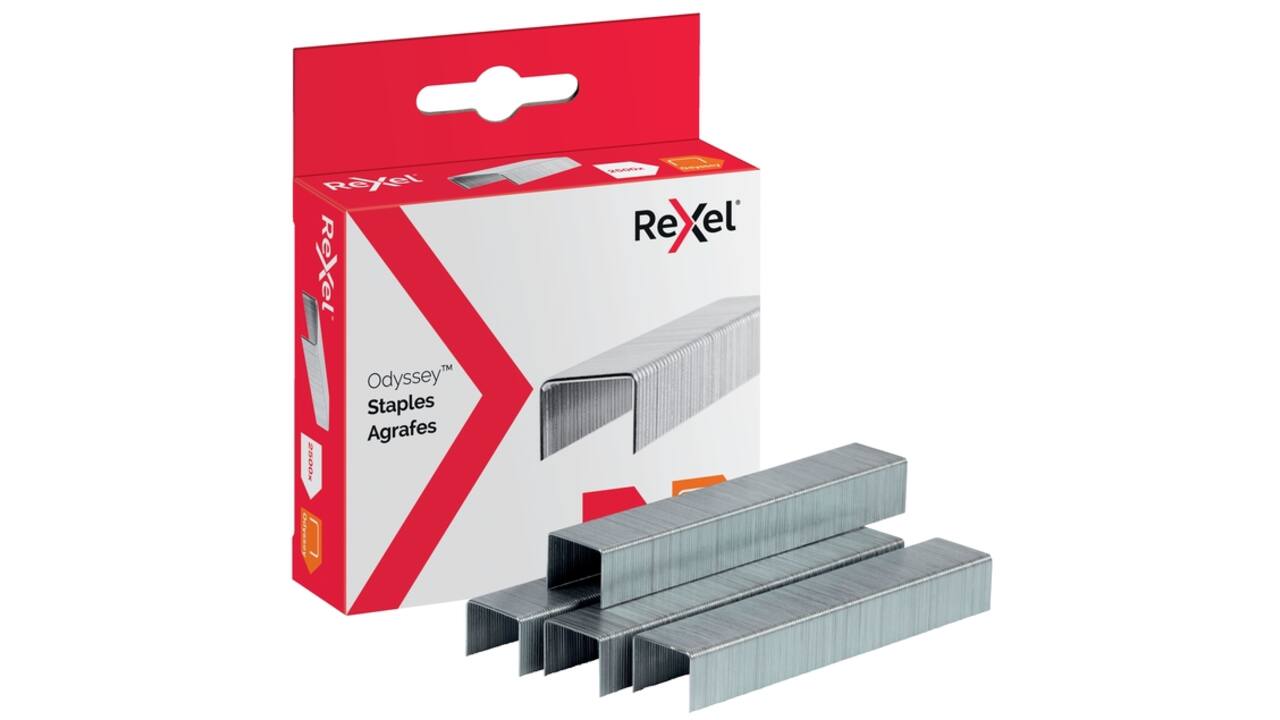 Nieten Rexel Odyssey verzinkt 2500 stuks