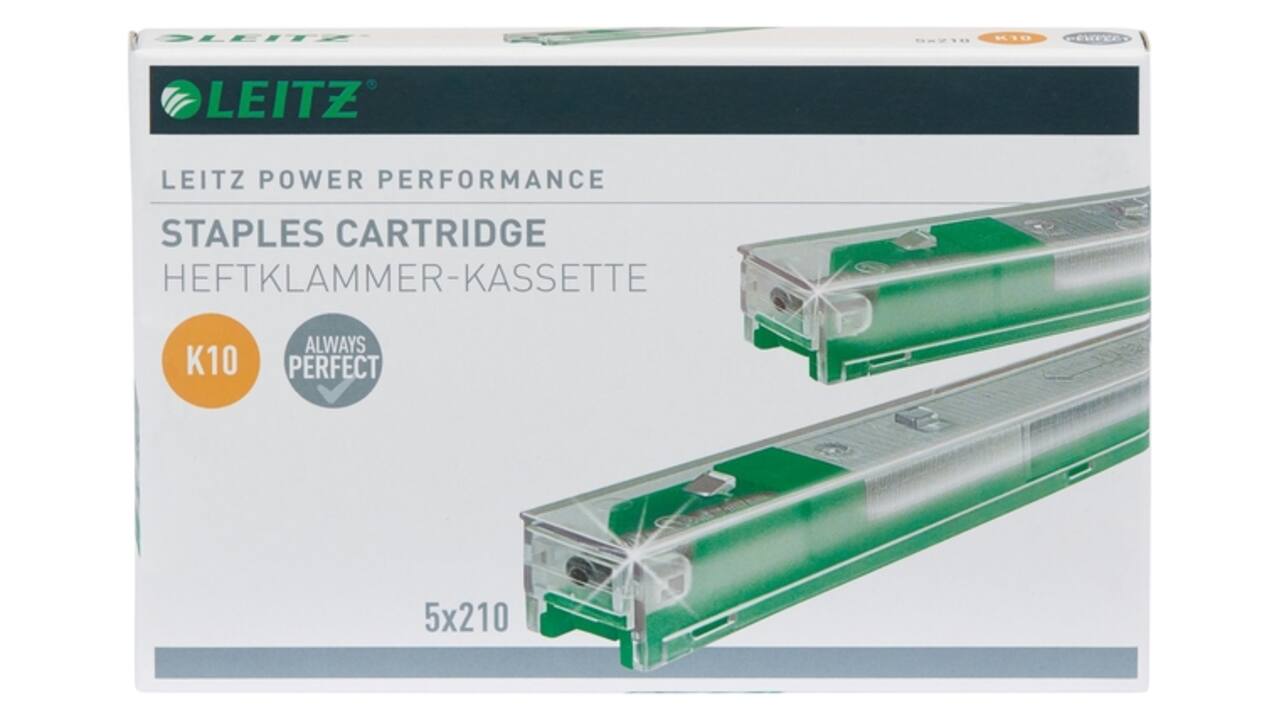 Nieten Leitz cassette K10 26/10 verzinkt 1050 stuks