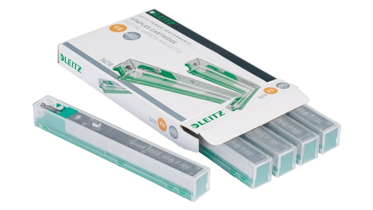 Nieten Leitz cassette K10 26/10 verzinkt 1050 stuks