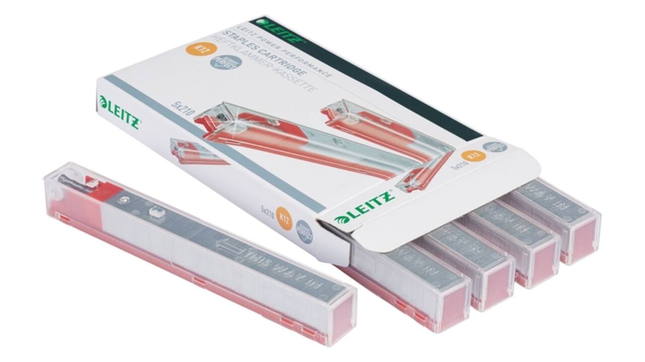 Nieten Leitz cassette K12 26/12 verzinkt 1050 stuks