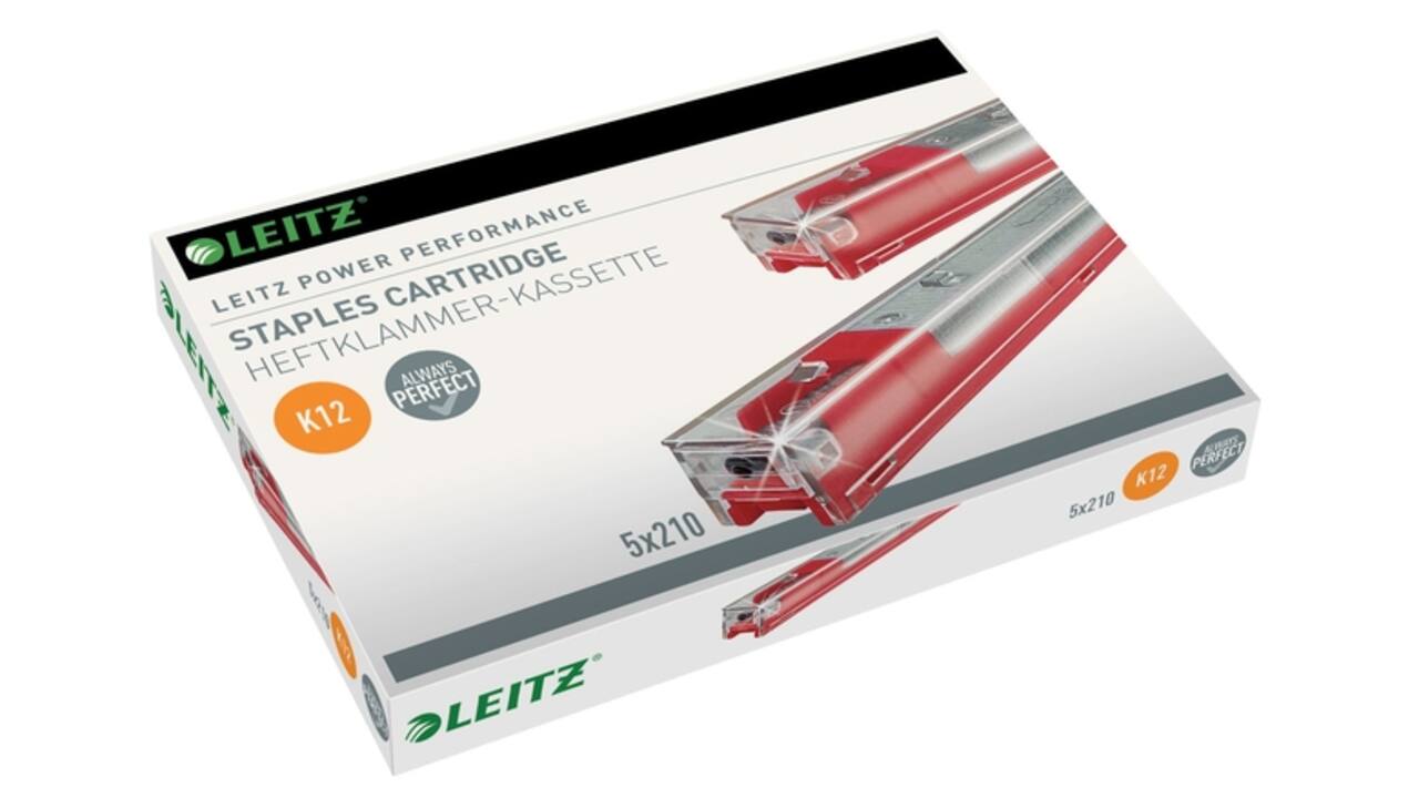 Nieten Leitz cassette K12 26/12 verzinkt 1050 stuks