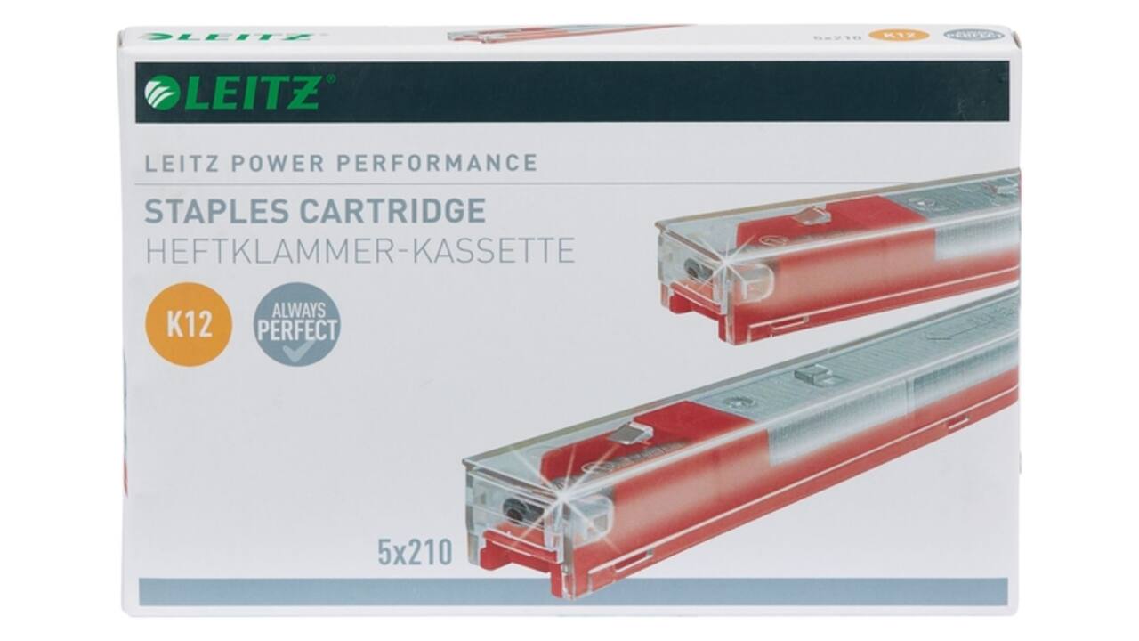 Nieten Leitz cassette K12 26/12 verzinkt 1050 stuks