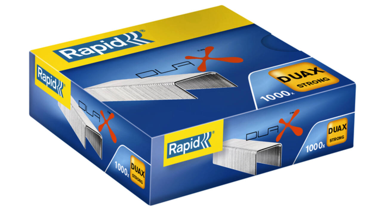 Nieten Rapid Duax gegalvaniseerd strong 1000 stuks