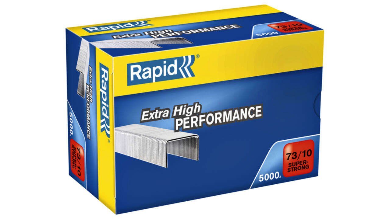 Nieten Rapid 73/10 gegalvaniseerd super strong 5000 stuks