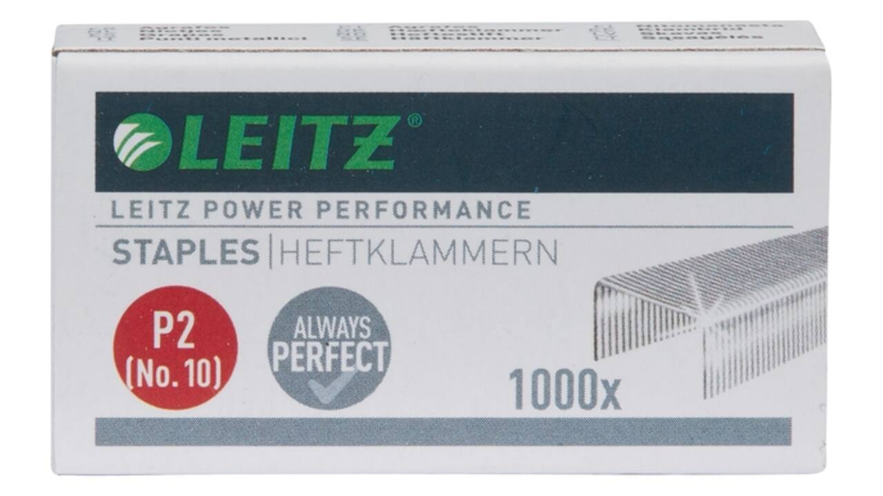 Nieten Leitz P2 nr.10 verzinkt 1000 stuks