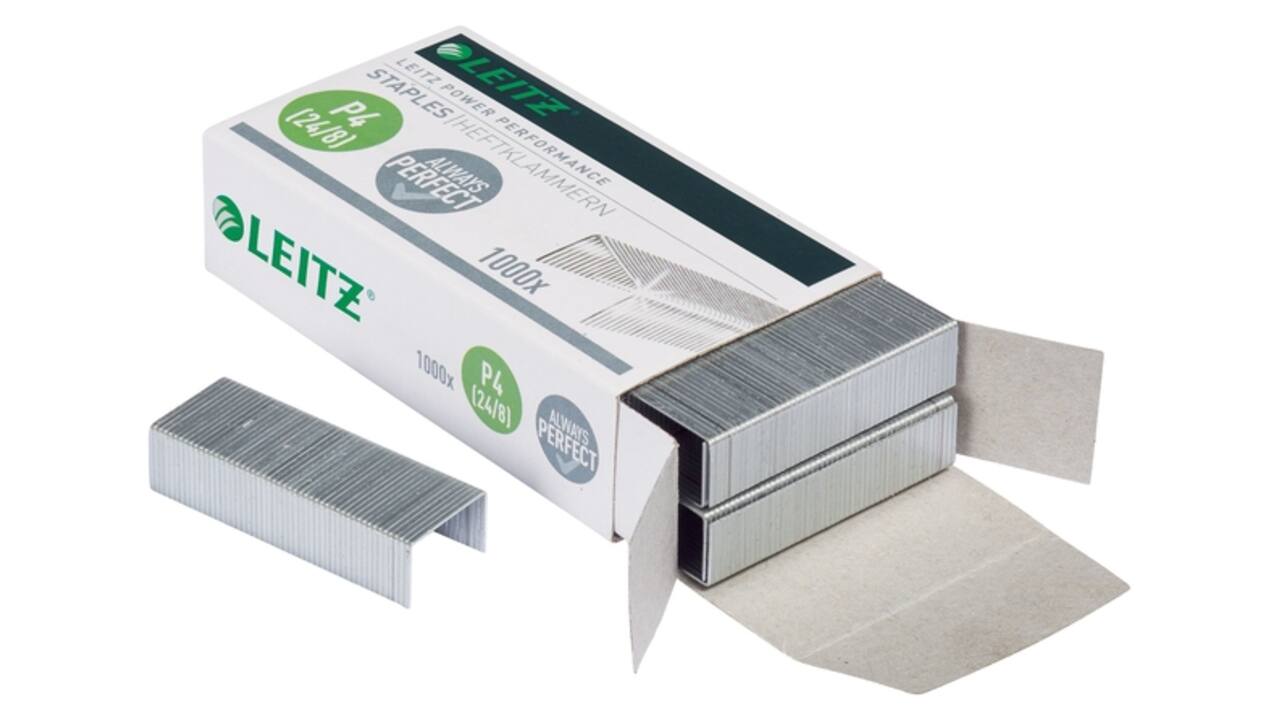 Nieten Leitz 24/8 verzinkt 1000 stuks