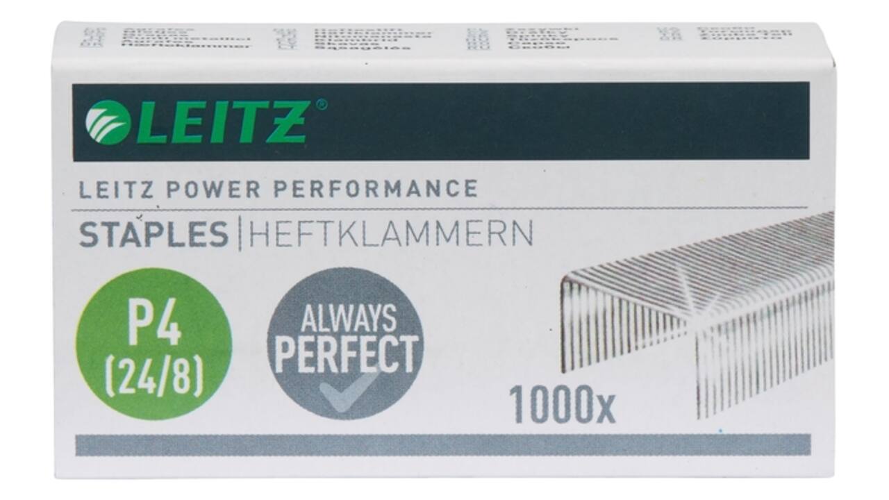 Nieten Leitz 24/8 verzinkt 1000 stuks