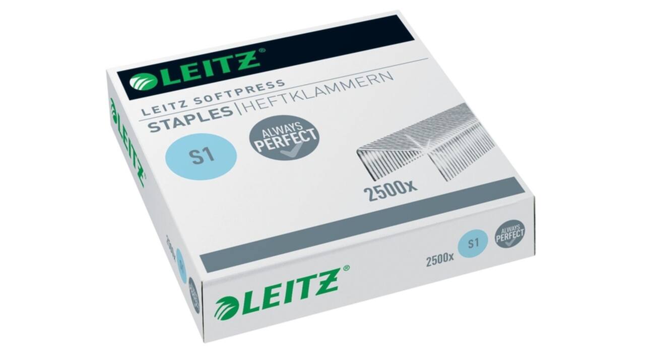Nieten Leitz S1 Softpress verzinkt 2500 stuks