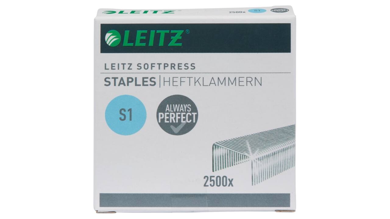 Nieten Leitz S1 Softpress verzinkt 2500 stuks