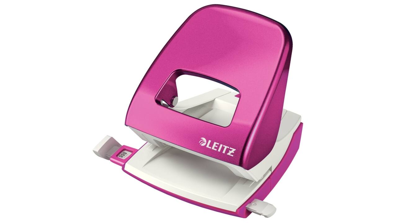 Perforator Leitz WOW 5008 NeXXt  metaal 30 vel roze