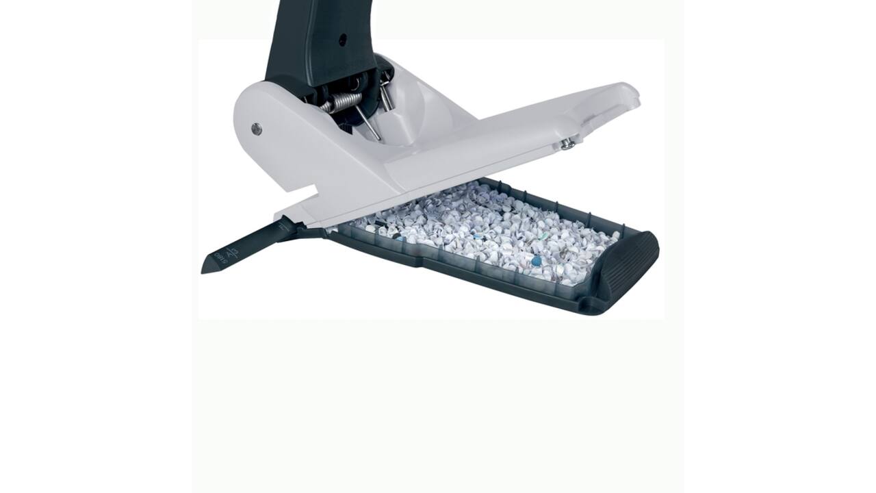Perforator Leitz 5180 heavy duty 65 vel zilver