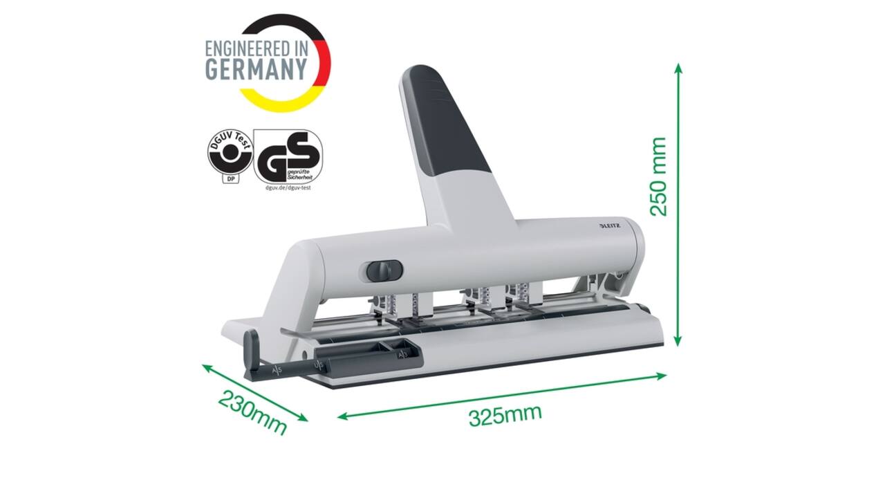 Perforator Leitz 5114 AKTO variabele multi zilver