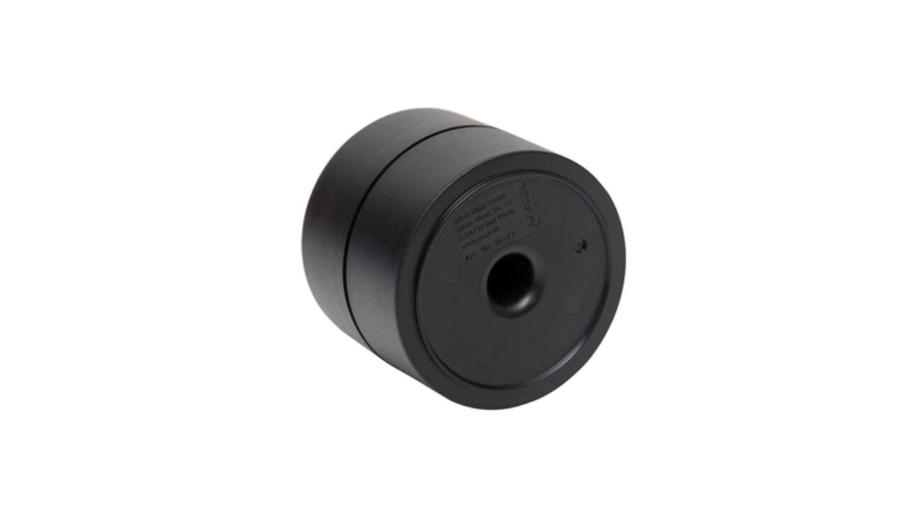 Papercliphouder MAUL Pro magnetisch Ø73mmx60mm zwart