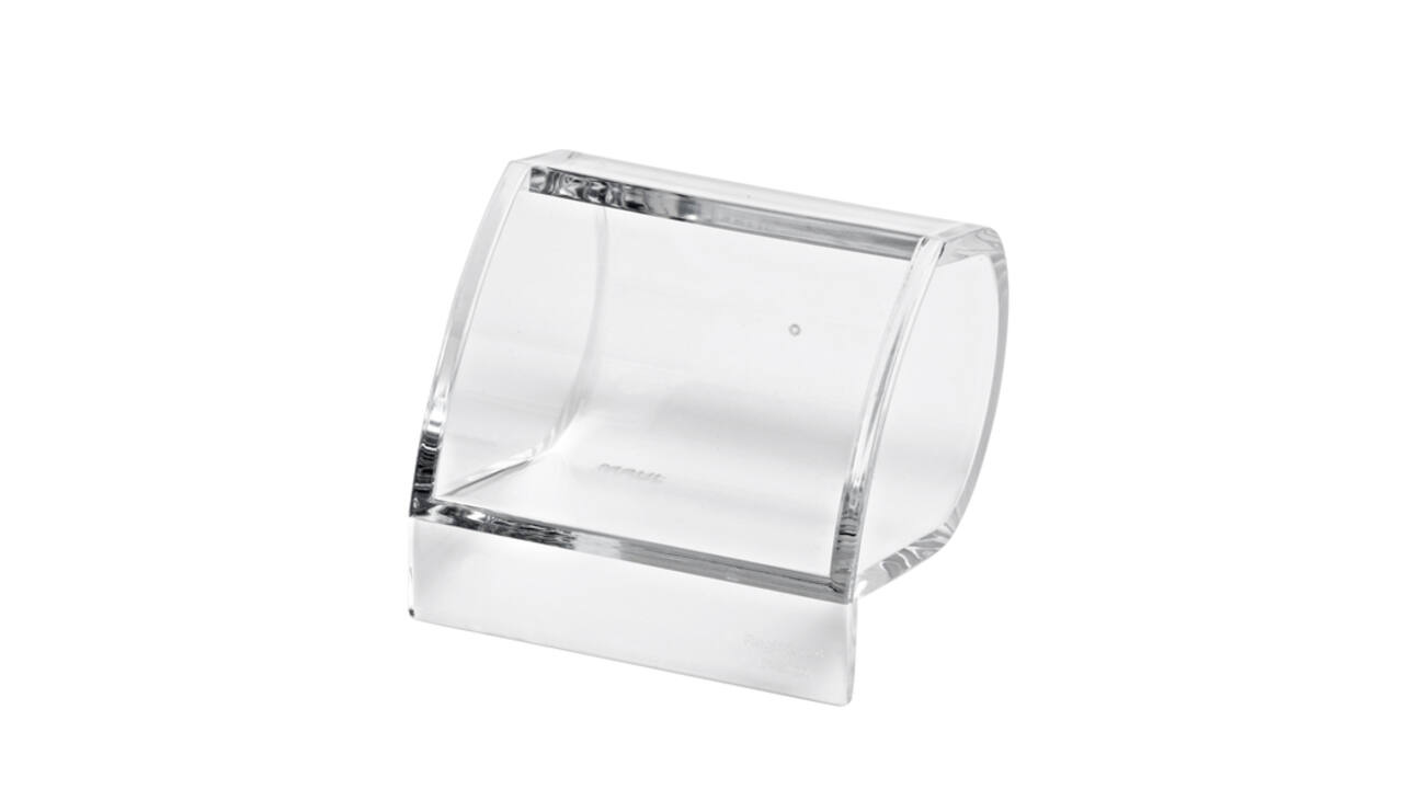 Papercliphouder MAUL 87x77x65mm acryl