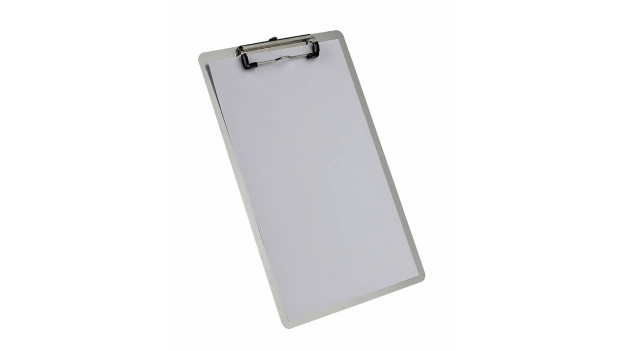Klembord MAUL A4 staand aluminium