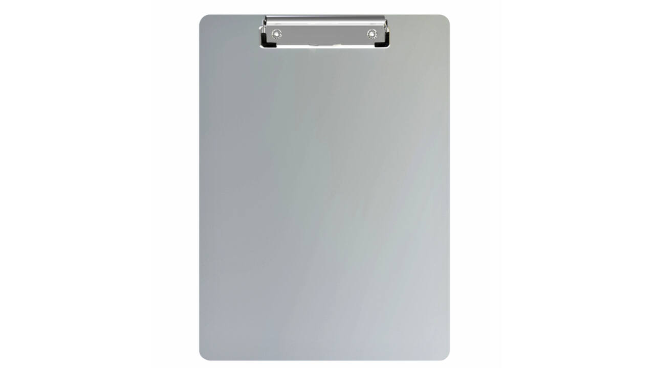 Klembord MAUL A4 staand met magneetstrip aluminium