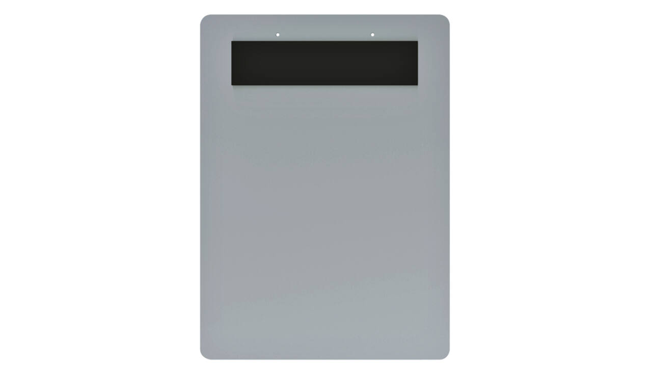 Klembord MAUL A4 staand met magneetstrip aluminium