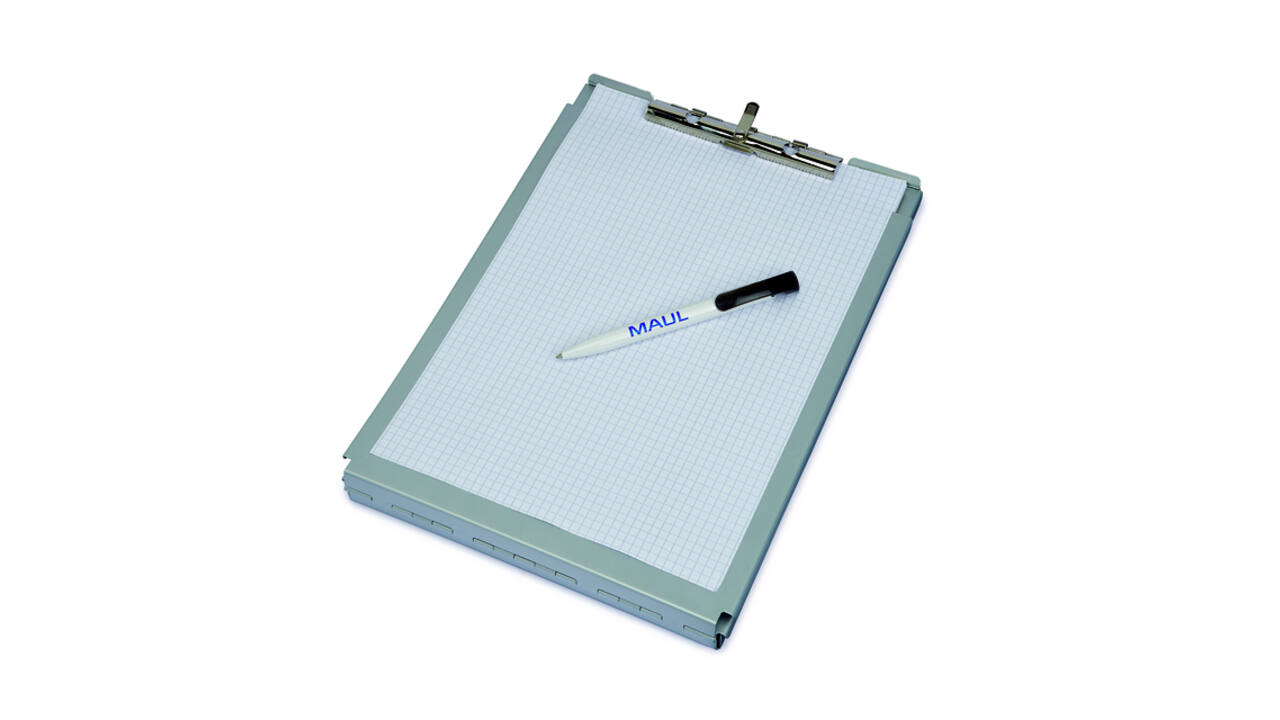 Klembordkoffer MAUL Case A4 topopening aluminium