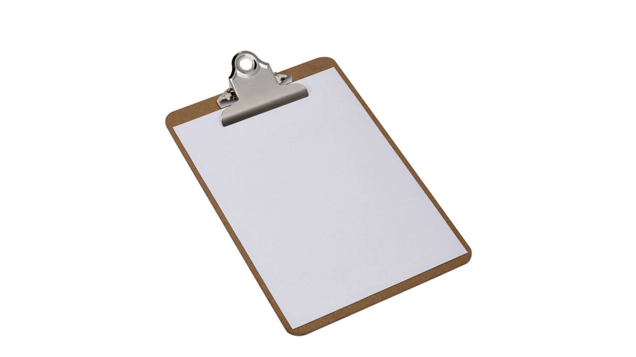 Klembord MAUL Classic A5 staand hardboard
