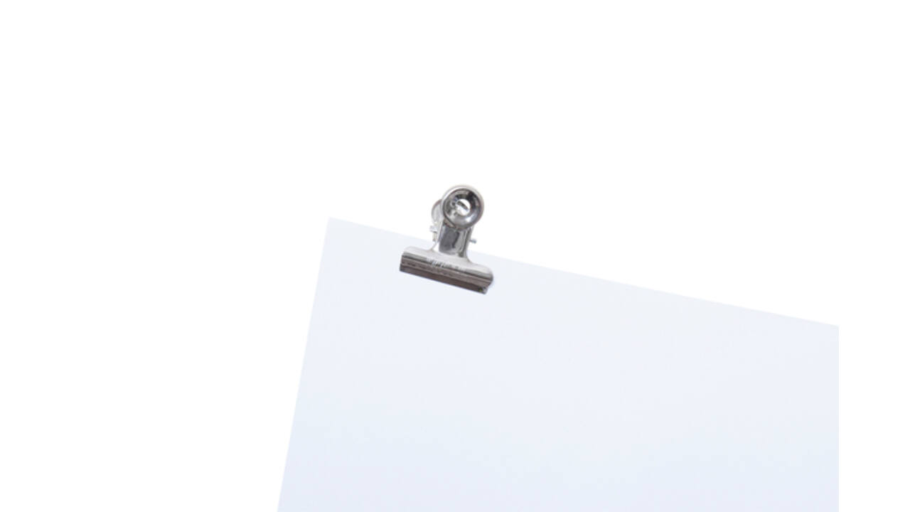 Papierklem MAUL Bulldog 30mm capaciteit 10mm zilver 10 stuks