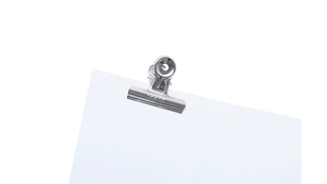 Papierklem MAUL Bulldog 50mm capaciteit 20mm zilver 10 stuks