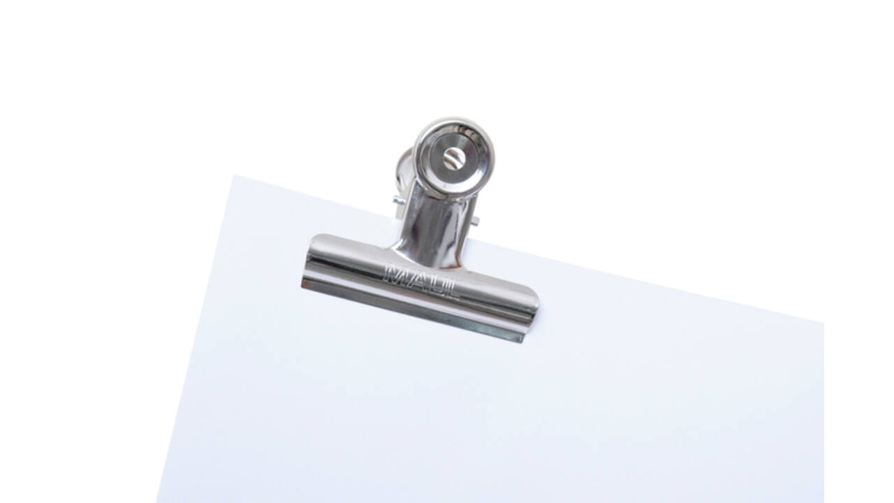 Papierklem MAUL Bulldog 70mm capaciteit 40mm zilver 5 stuks