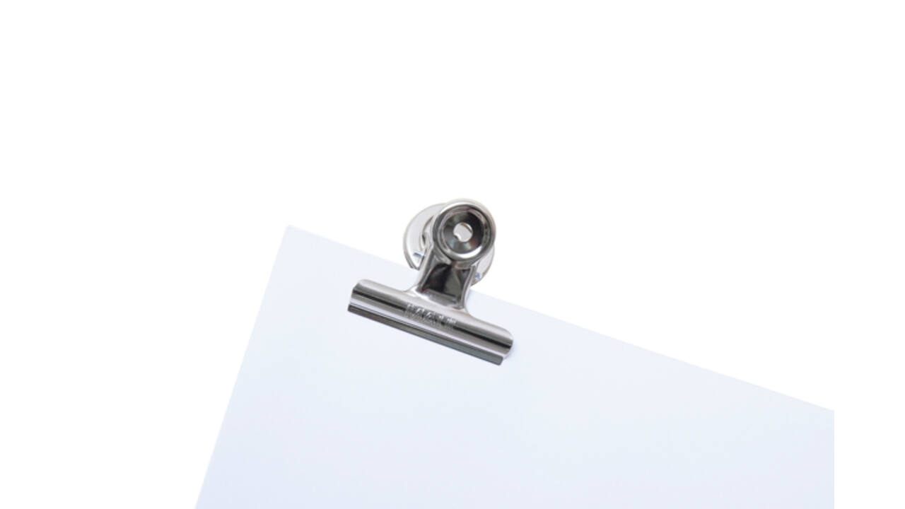 Papierklem MAUL Bulldog met magneet 52mm zilver 2 stuks