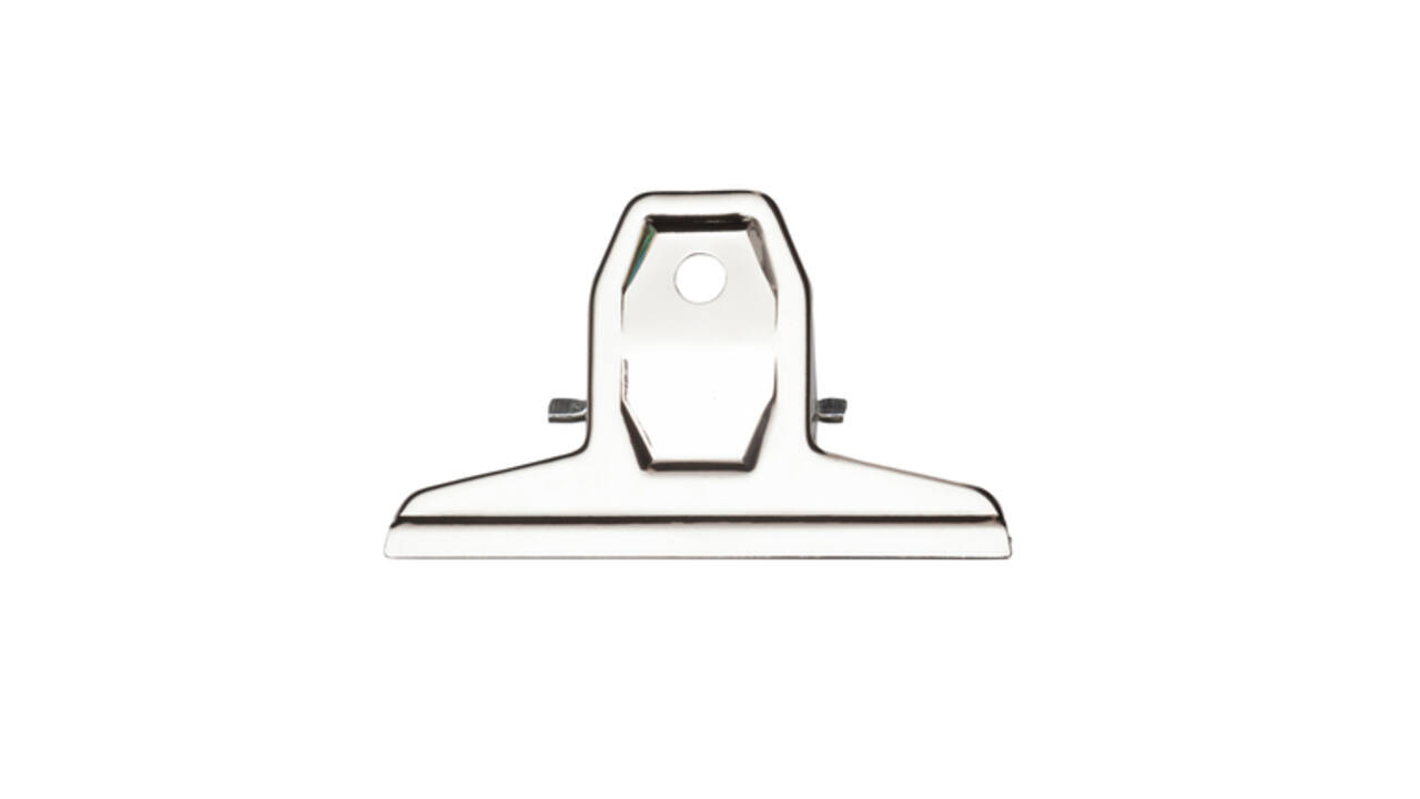 Papierklem MAUL Pro 75mm capaciteit 20mm zilver 2 stuks