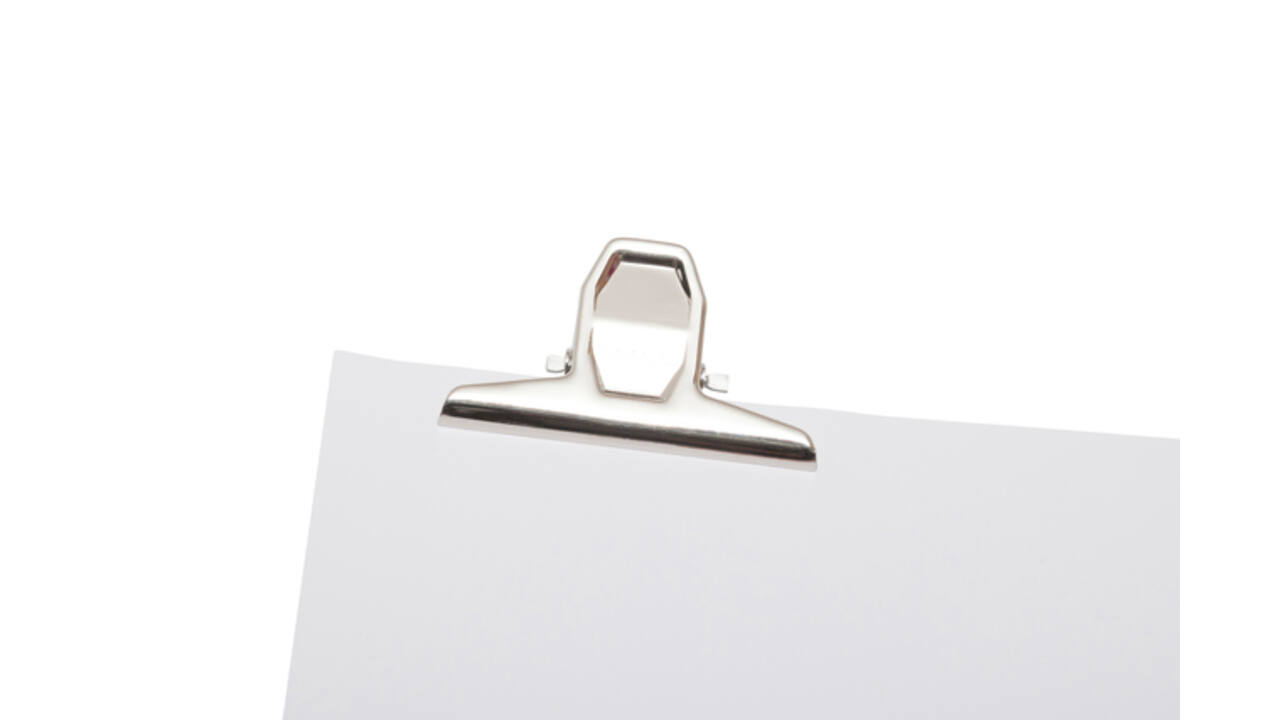 Papierklem MAUL Pro 75mm capaciteit 20mm zilver 2 stuks