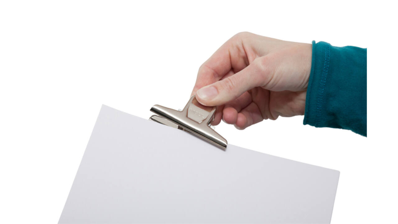 Papierklem MAUL Pro 75mm capaciteit 20mm zilver 2 stuks