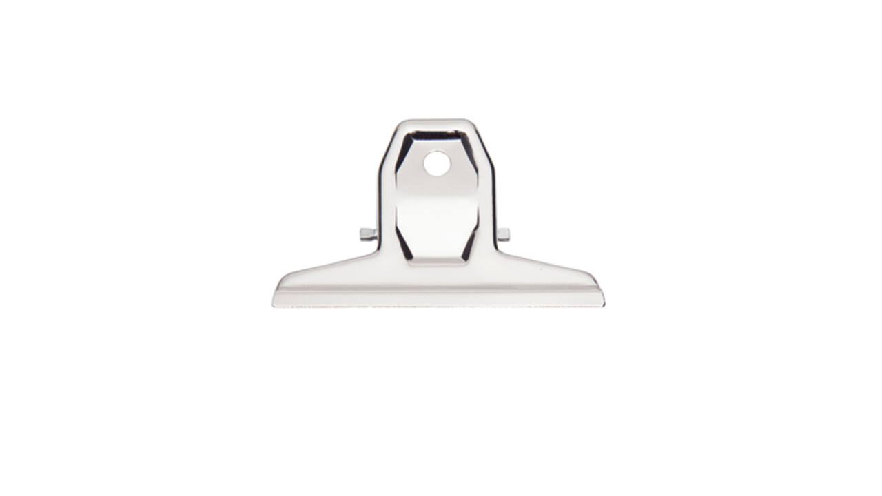 Papierklem MAUL Pro 75mm capaciteit 20mm zilver