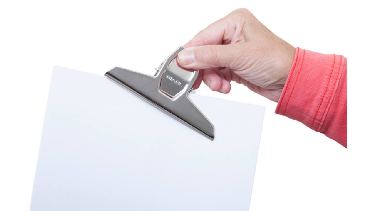 Papierklem MAUL Pro 125mm capaciteit 30mm zilver