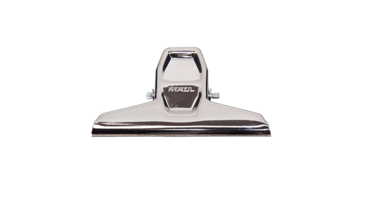 Papierklem MAUL Pro 95mm capaciteit 25mm zilver