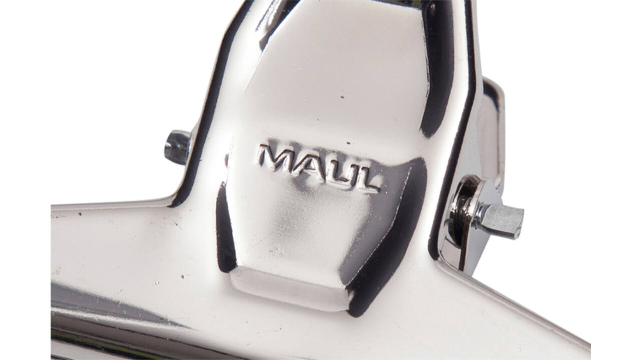 Papierklem MAUL Pro 95mm capaciteit 25mm zilver