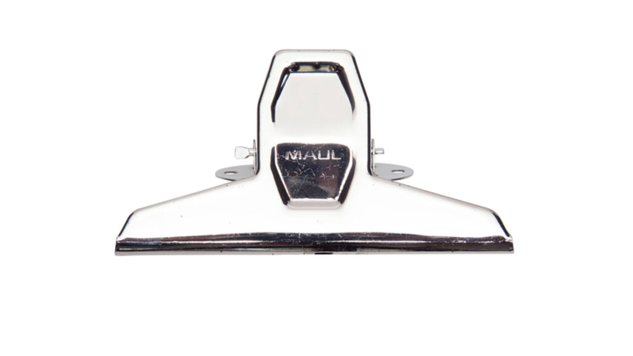 Papierklem MAUL Pro 125mm zilver