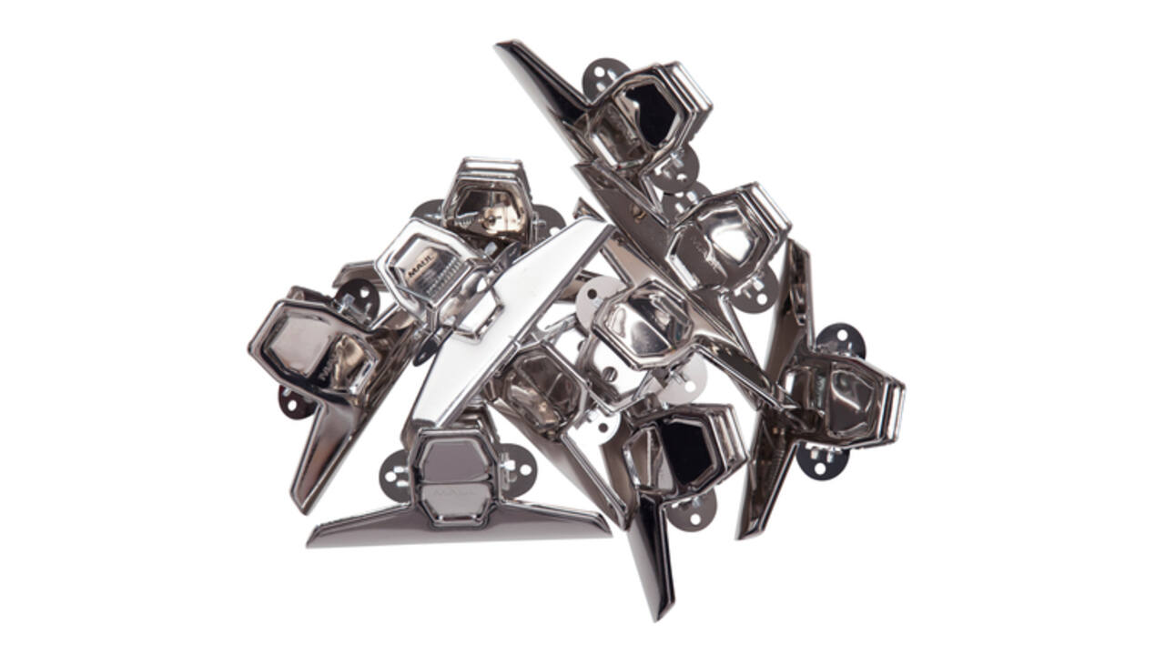 Papierklem MAUL Pro 125mm zilver